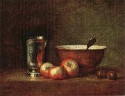 jean-Baptiste-Simeon Chardin Still Life oil painting artist